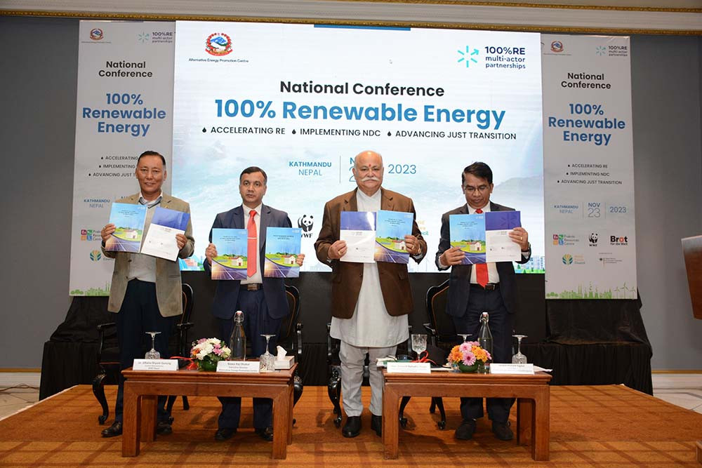 'Policy Roadmap for Nepal to Transition to 100% RE by 2050' launched